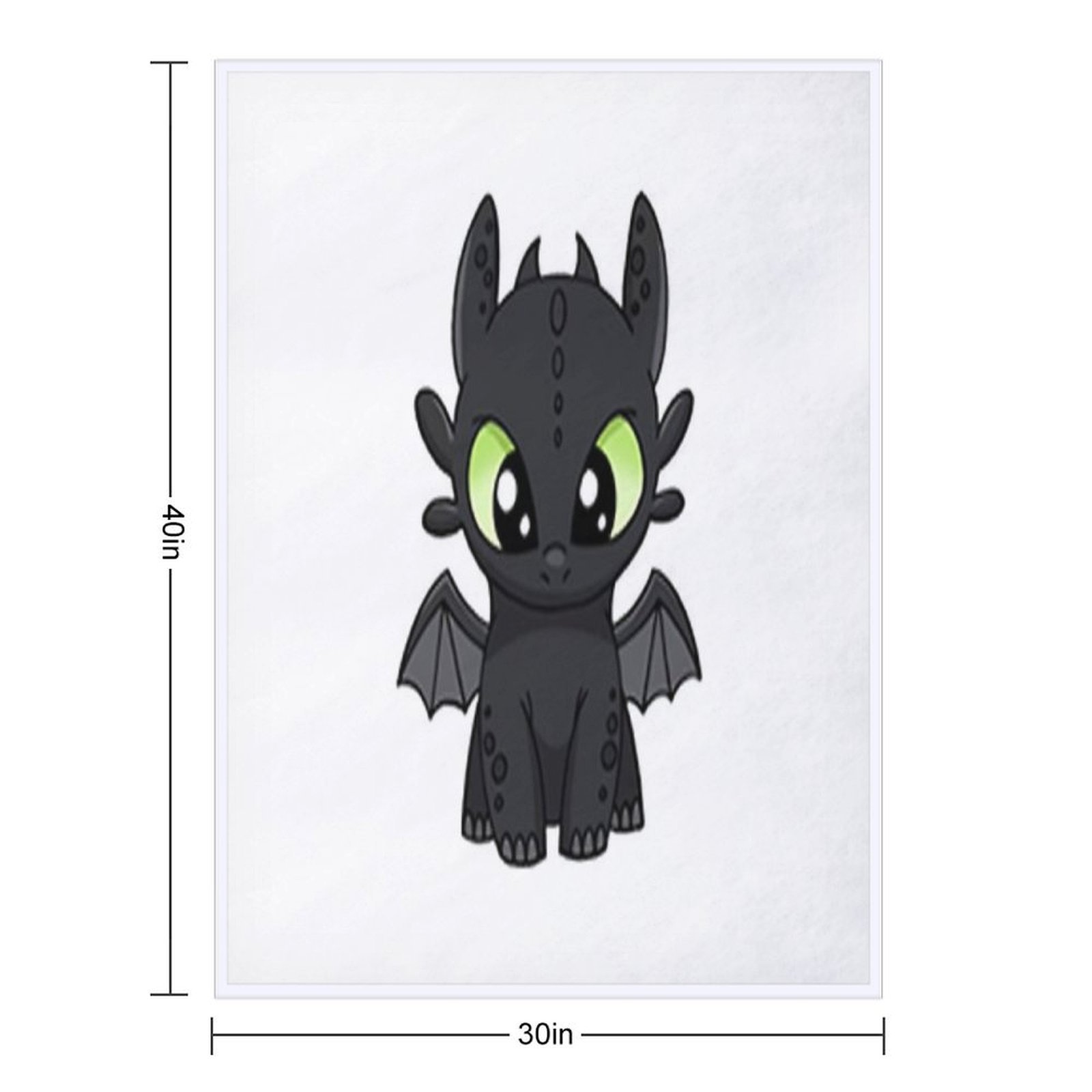 Toothless Throw Rugs Night Fury Toothless Sustainable Throw Blanket – HYYCCUE